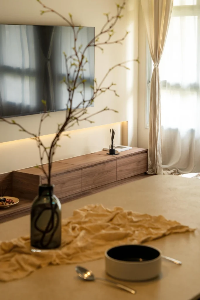 japandi interior design living room
