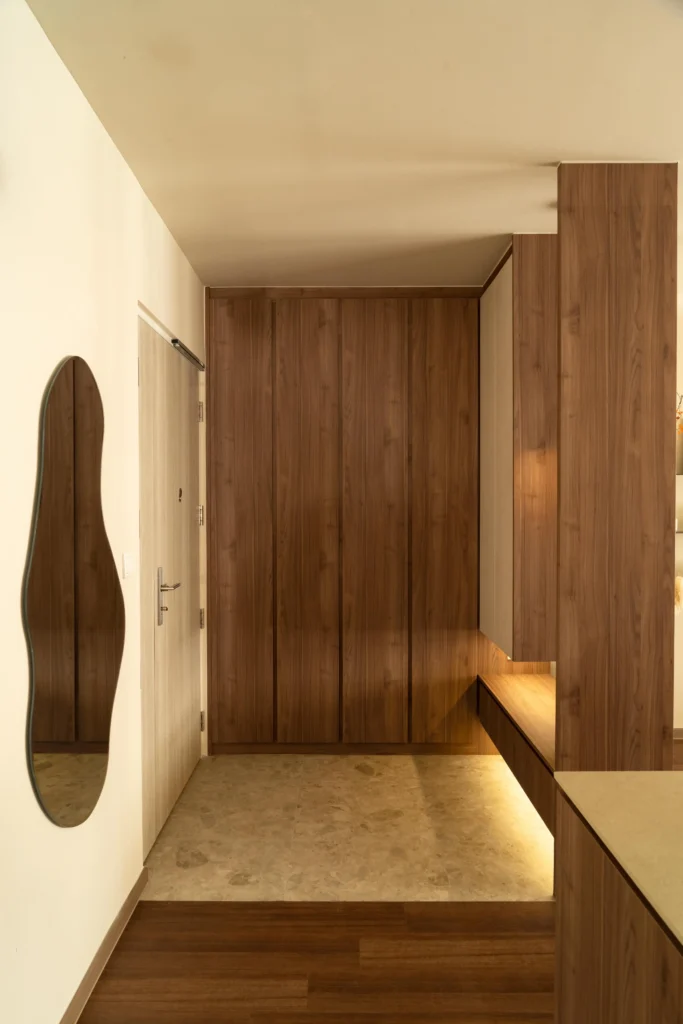 japandi interior design door