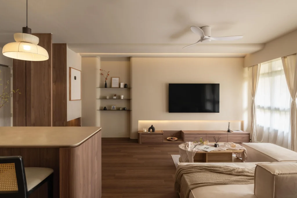 japandi interior design living room